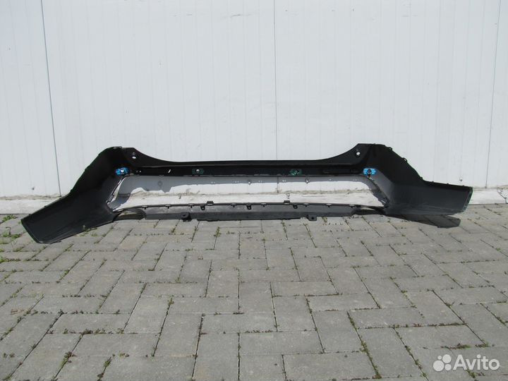 Toyota RAV 4 бампер задний юбка 2019+