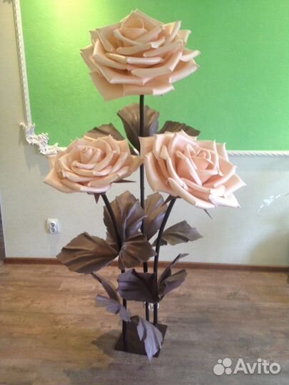 Роза светильник