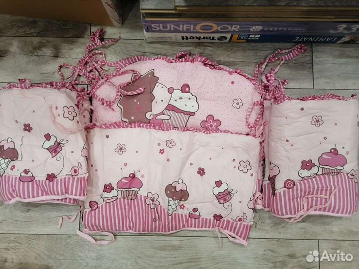 Бортики на кроватку