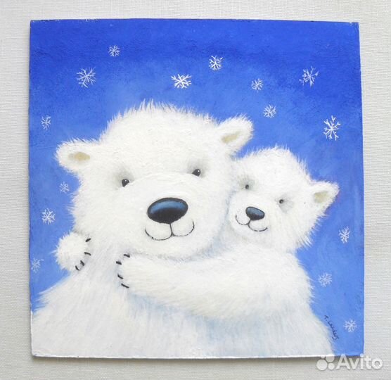 Картина акрилом 