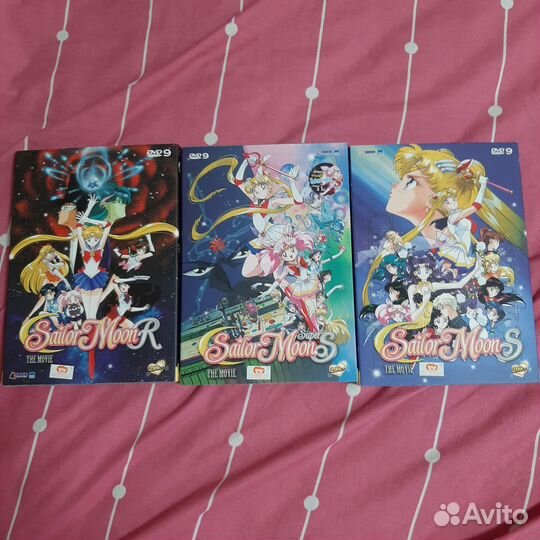 Dvd фильмы Sailor moon