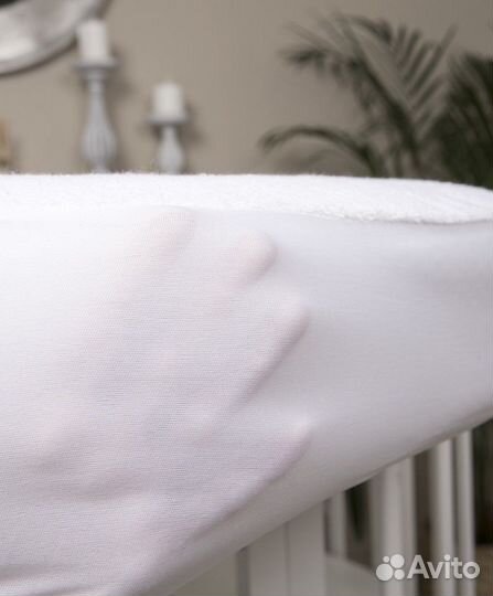 Круглый матрас 75*75 + непромокаемая простынь