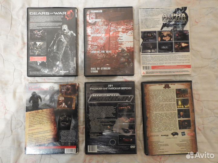 Диски с играми для пк(PC), Разные жанры