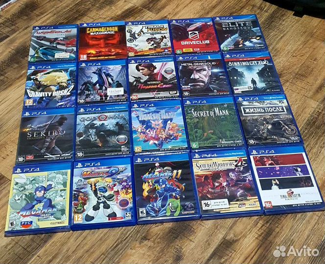 Игры для Playstation 4 Лицензионные