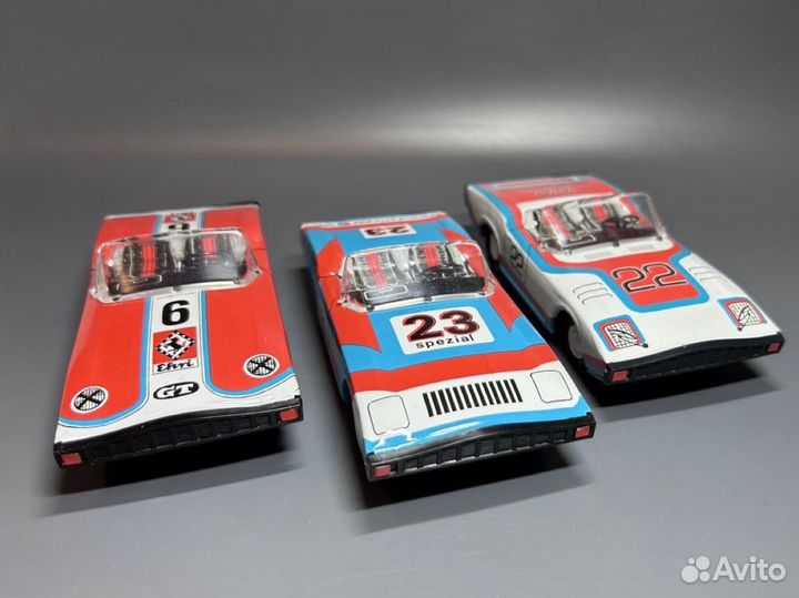 Оловянные гоночные автомобили ГДР Ehri