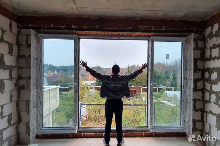 Балконные пластиковые двери