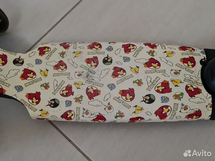 2 в 1 самокат-беговел трехколесный