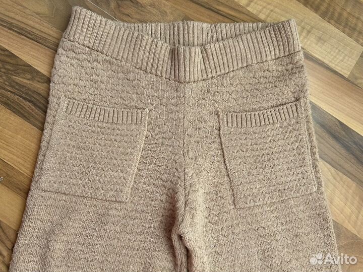 Вязаные брюки Zara р.140