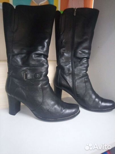Сапоги зимние женские 39 бу