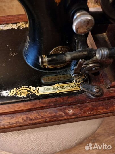 Швейная машинка зингер антикварная