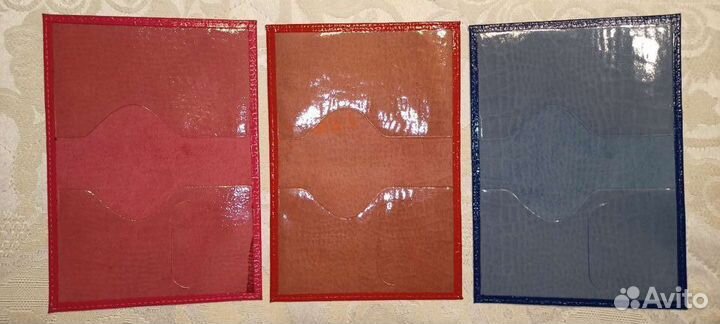 Обложка на паспорт натуральная кожа