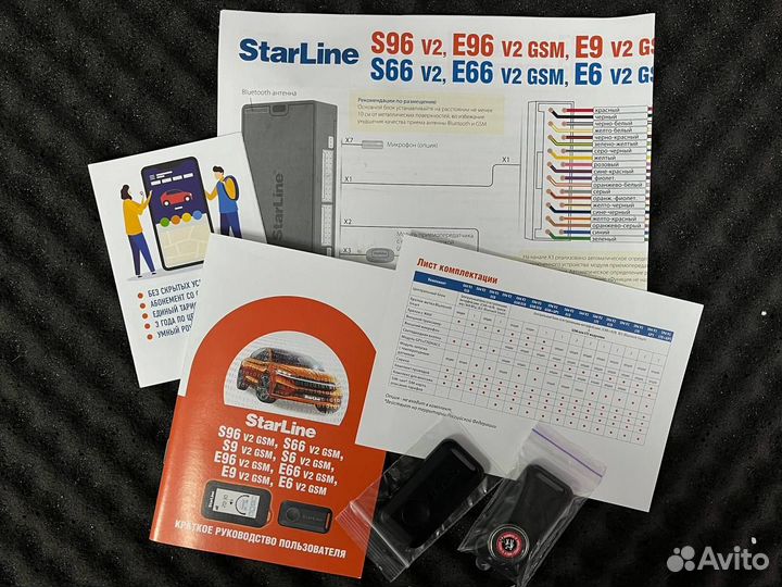 Сигнализация с автозапуском StarLine S96