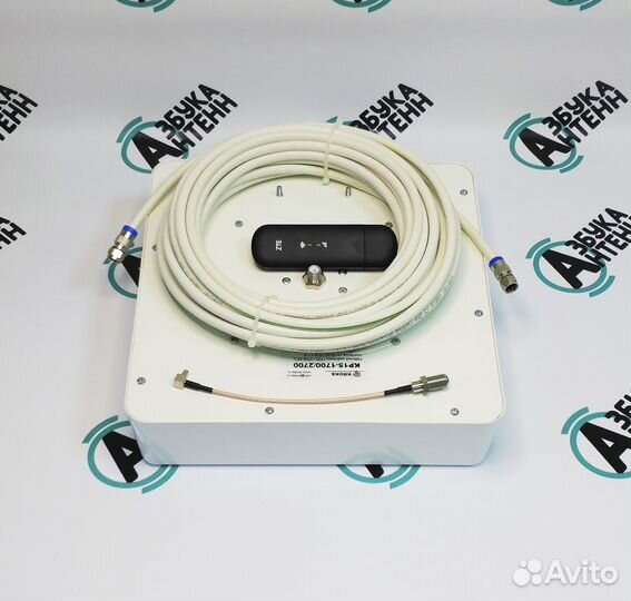 Комплект Usb модем 4g c вайфай/панельная антенна