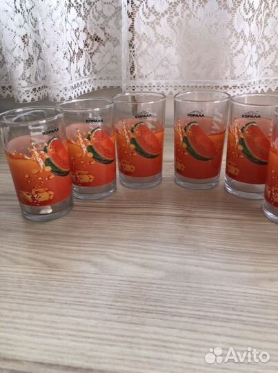 Набор стаканов новый