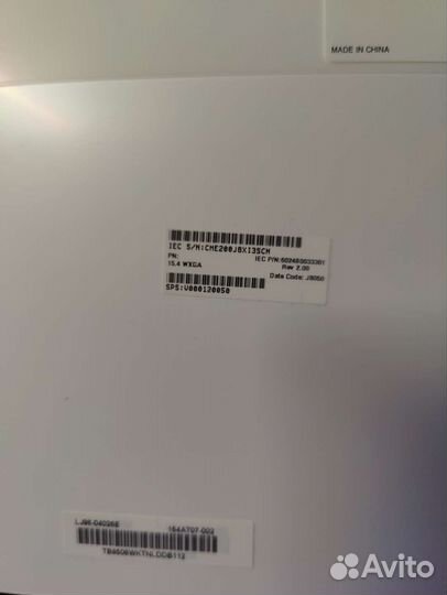 Ltn154at07 Матрица для ноутбука 15.4