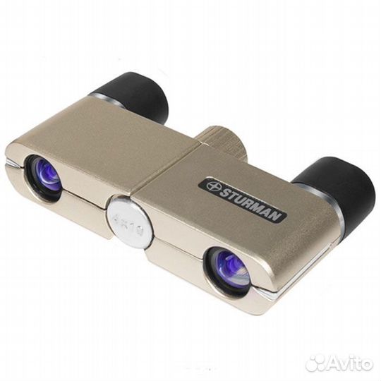 Бинокль театральный Sturman 4x10 золотистый
