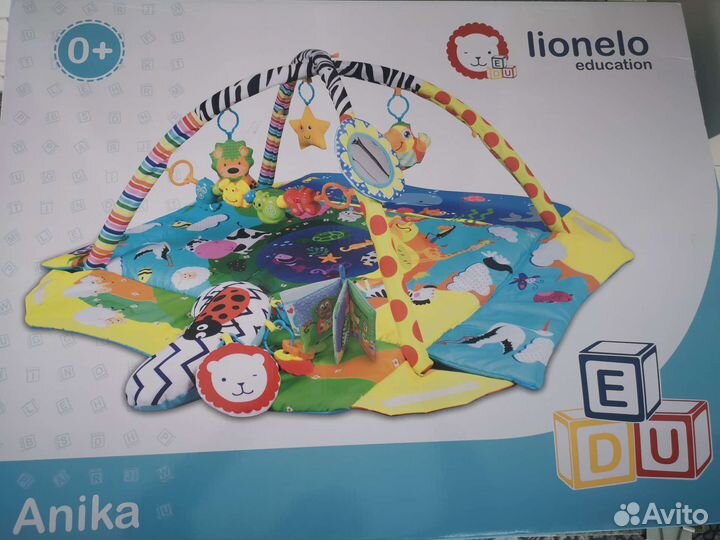 Развивающий коврик lionelo anika