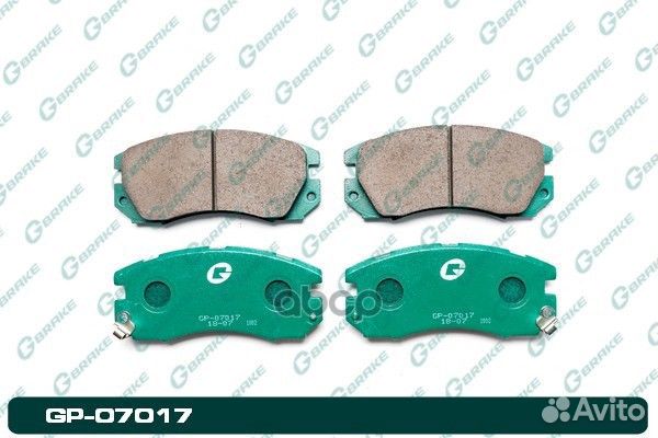 Колодки g-brake gp-07017 G-brake GP07017 GP07017