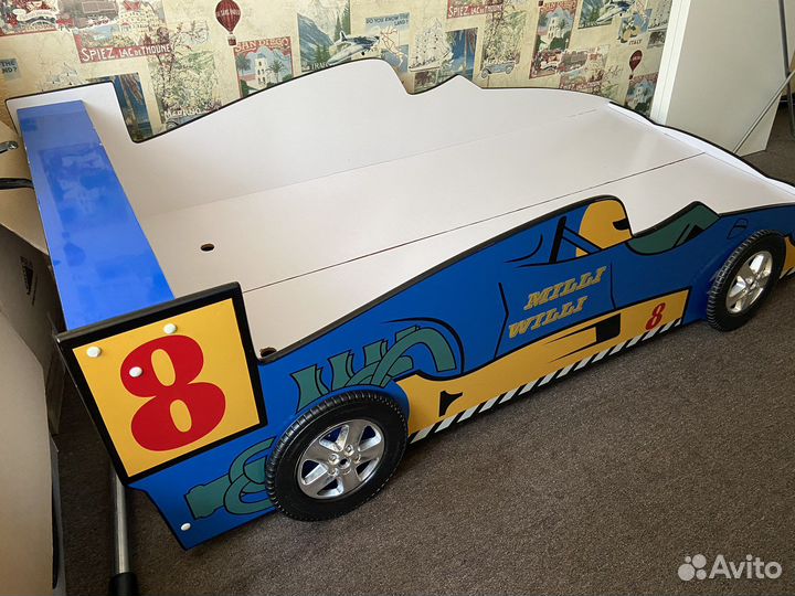 Детская кровать машина бу