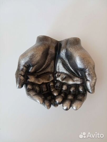 Скульптура, кашпо, органайзер руки Давида