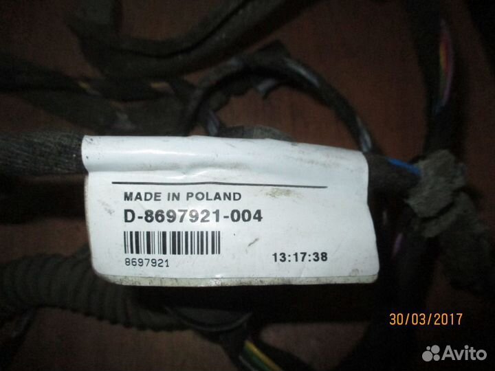 Проводка (коса) задней правой двери Volvo XC90