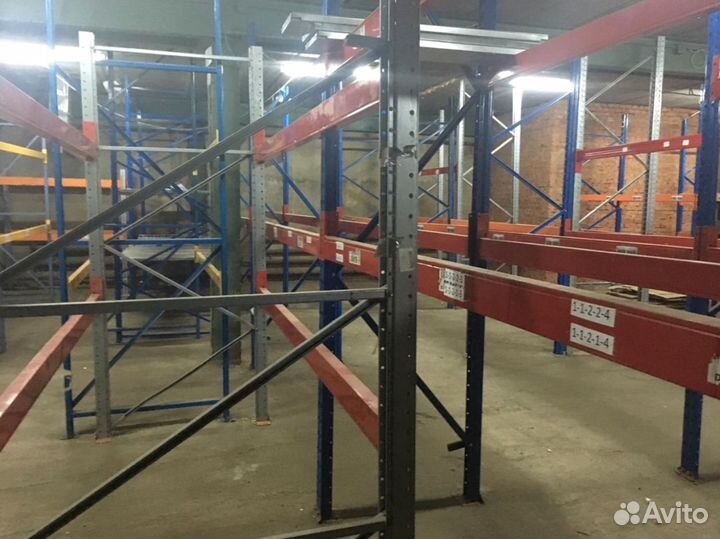 Стеллажи металлические на склад