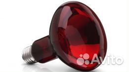 Лампа инфракрасная икзк-250 для курятников, стаек