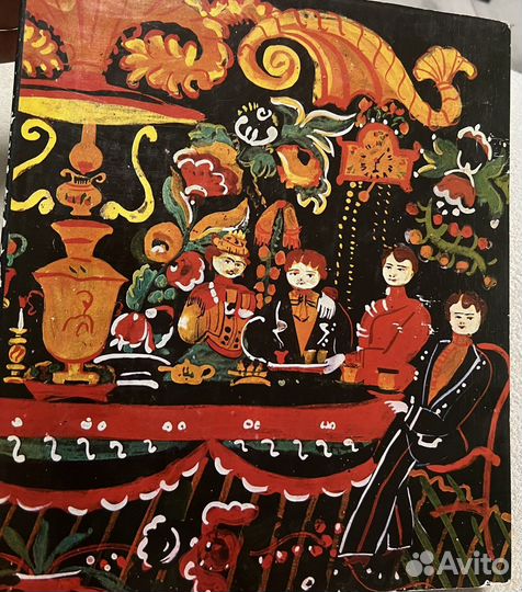 Городецкая живопись Т. А. Маврина