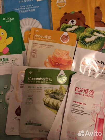 Маски, патчи, корейская косметика