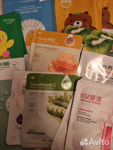 Маски, патчи, корейская косметика