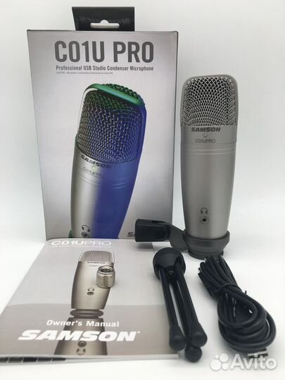 Студийный микрофон Samson C01U Pro