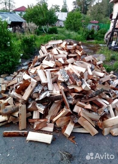 Дрова навалом Березовые в Выборге