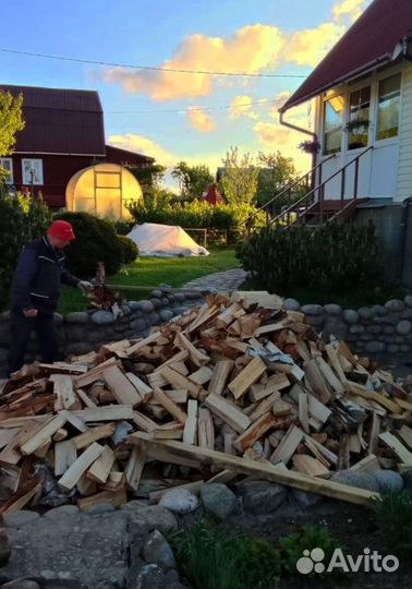 Дрова подготовленные любые