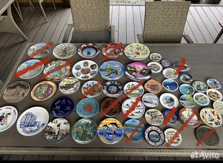 Тарелочки коллекционные из разных стран