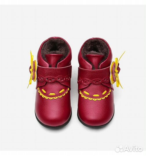 Зимние полусапожки на девочку