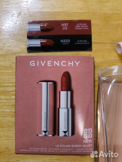Блеск для губ Victoria's Secret + пробник Givenchy