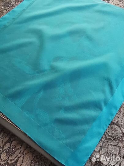 Однатонный платок Бирюза