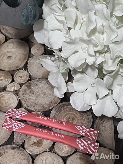 Пакетики с сахаром аэрофлот