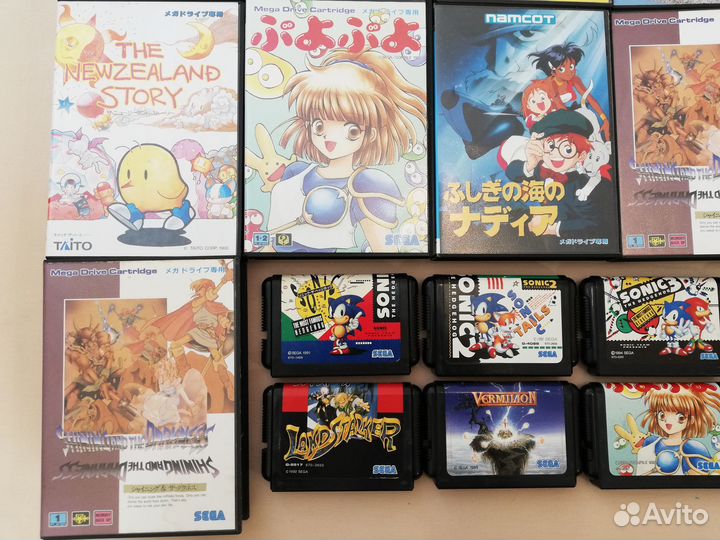 Картриджи Sega Mega Drive Оригинал лицензия