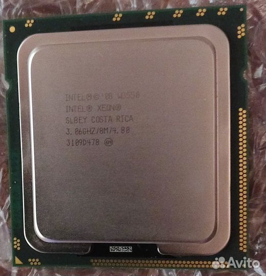 Процессор Intel Xeon W3550