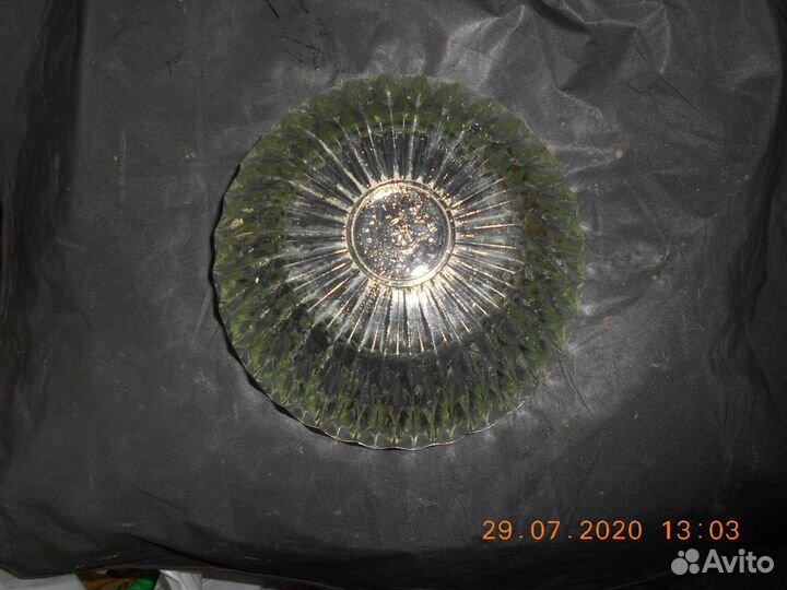 Салатница стеклянная,СССР