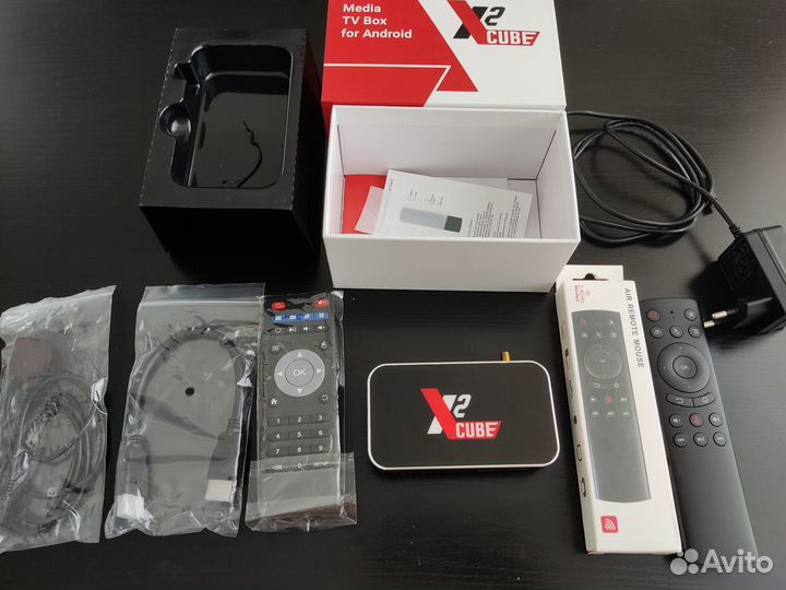 TV приставка Ugoos X2 Cube + Air remote mouse