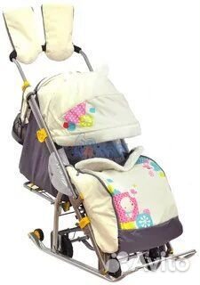 Санки коляска nika