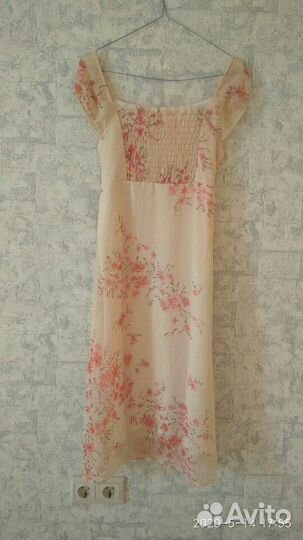 Платье шифоновое для девочки подростка