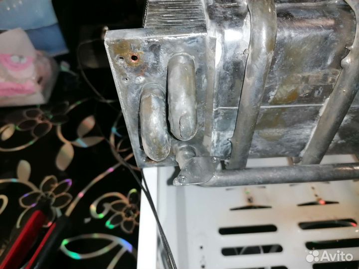 Пайка радиаторов теплообменников газовых колонок