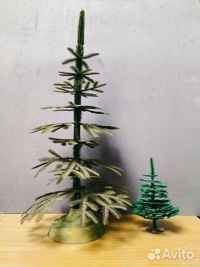 Новогодние игрушки СССР.Дед Мороз Снегурочка елки