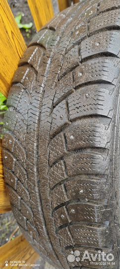 Колеса зимние в сборе на hyundai solaris 2 r16