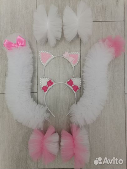 Костюм кошки (ушки +хвостик)