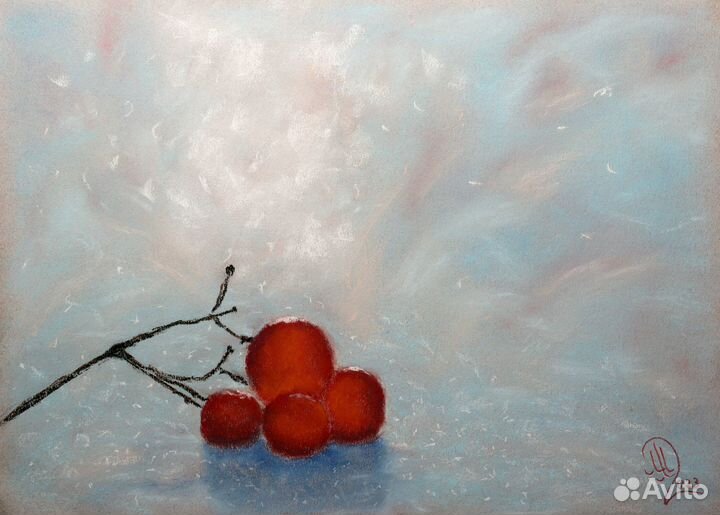 Картина пастелью 