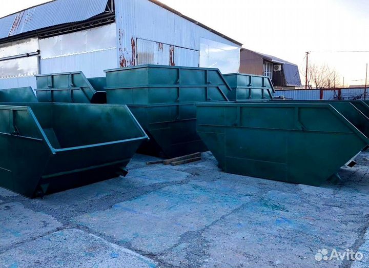 Бункер для мусора, контейнер 8 м3